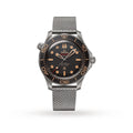 Omega Seamaster 300M 007 Edition No Time To Die Automatic Chronometer Brown Dial Men's Watch 210.90.42.20.01.001