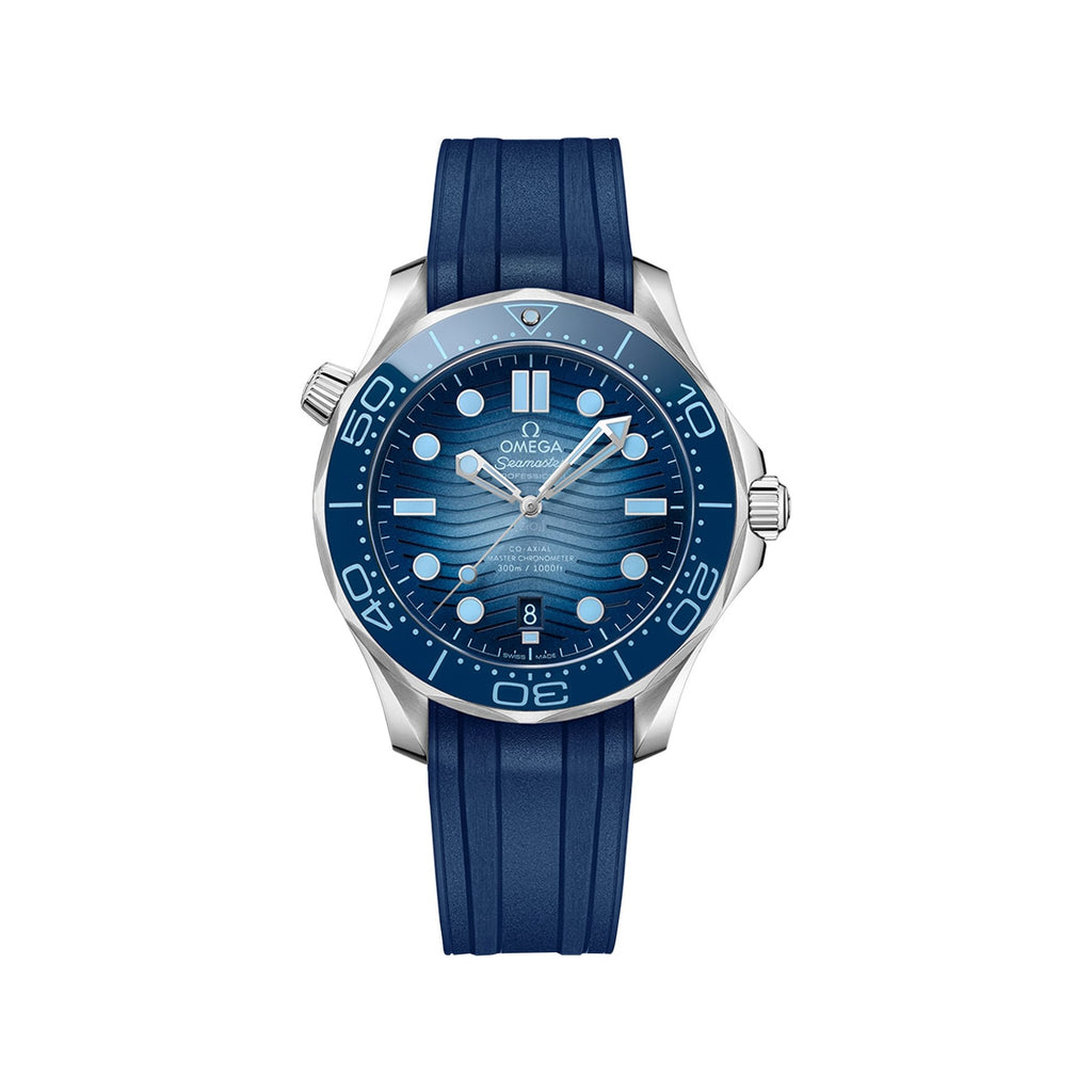 Omega Seamaster Automatic Chronometer Summer Blue Dial Men's Watch 210.32.42.20.03.002