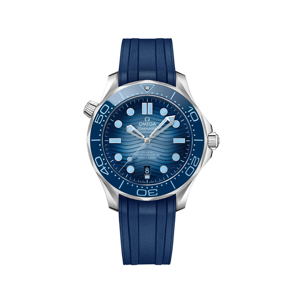 Omega Seamaster Automatic Chronometer Summer Blue Dial Men's Watch 210.32.42.20.03.002