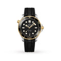 Omega Seamaster Automatic Chronometer Black Dial Men's Watch 210.22.42.20.01.001