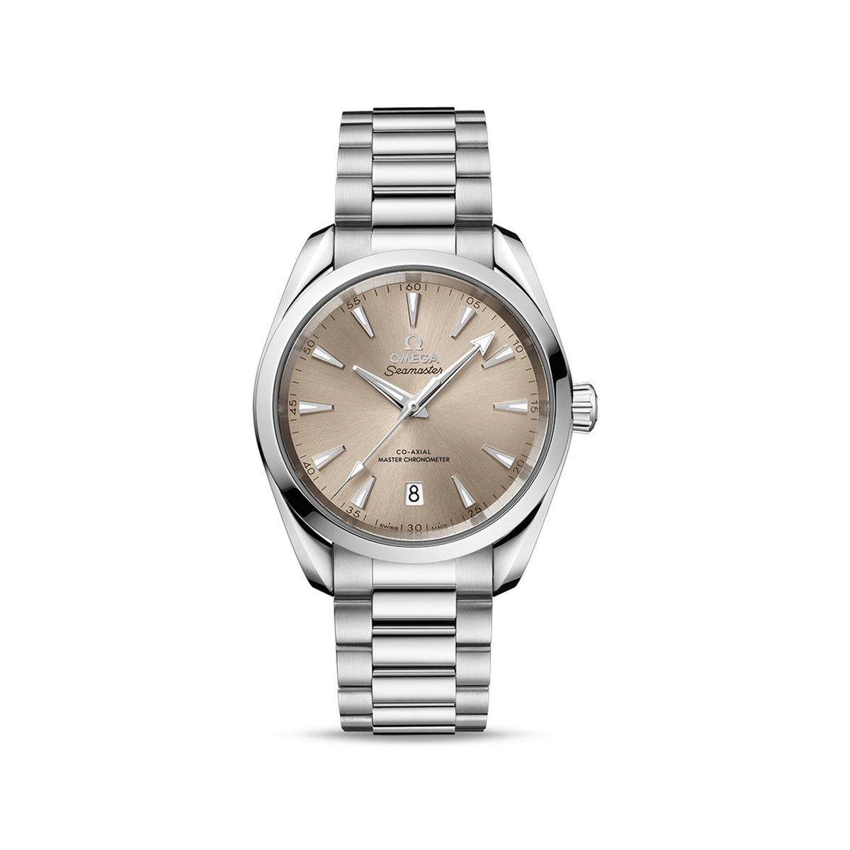 Omega Seamaster Aqua Terra Automatic Chronometer Sandstone Dial Unisex Watch