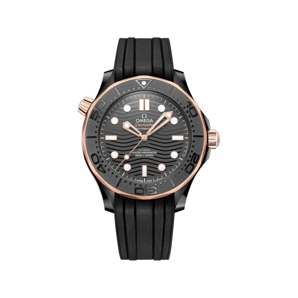 Omega Seamaster Automatic Chronometer Black Dial Men's Watch