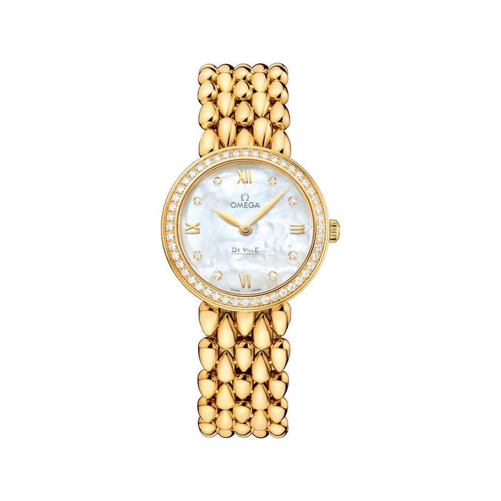 Omega De Ville Prestige Quartz Diamond Ladies Watch