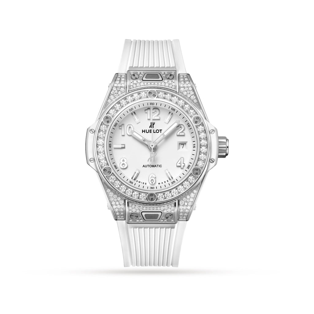 Reloj Hublot Big Bang Diamond White Dial Ladies 485.SE.2010.RW.1604