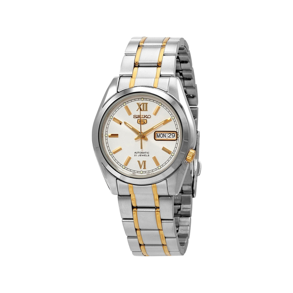 Reloj Seiko 5 Automatic Silver Dial SNKL57