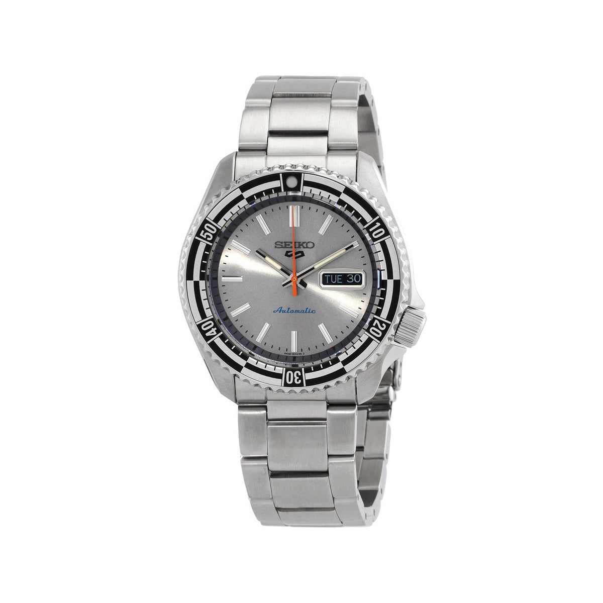 Reloj Seiko 5 Sports Automatic Silver Dial SRPK09K1