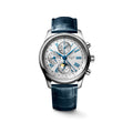 Reloj Longines Master Collection Chronograph Moonphase Dial Plateado L2.773.4.71.2