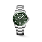 Reloj Longines HydroConquest Automático Bisel Cerámico Dial Verde L3.781.4.06.6