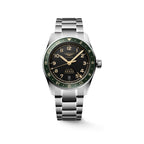 Reloj Longines Spirit Zulu Time Automático Dial Antracita L3.802.4.63.6