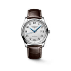 Reloj Longines Master Collection Automático Correa Marrón Dial Plateado L2.793.4.78.3