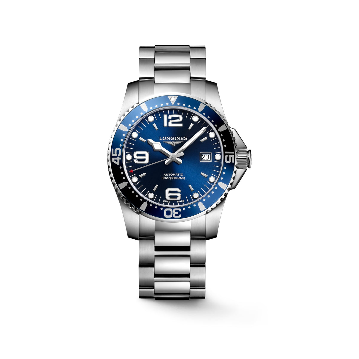 Reloj Longines HydroConquest 41mm Automático Dial Azul L3.742.4.96.6