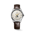Reloj Longines Flagship Heritage Moonphase Automático Dial Marfil L4.815.4.78.2