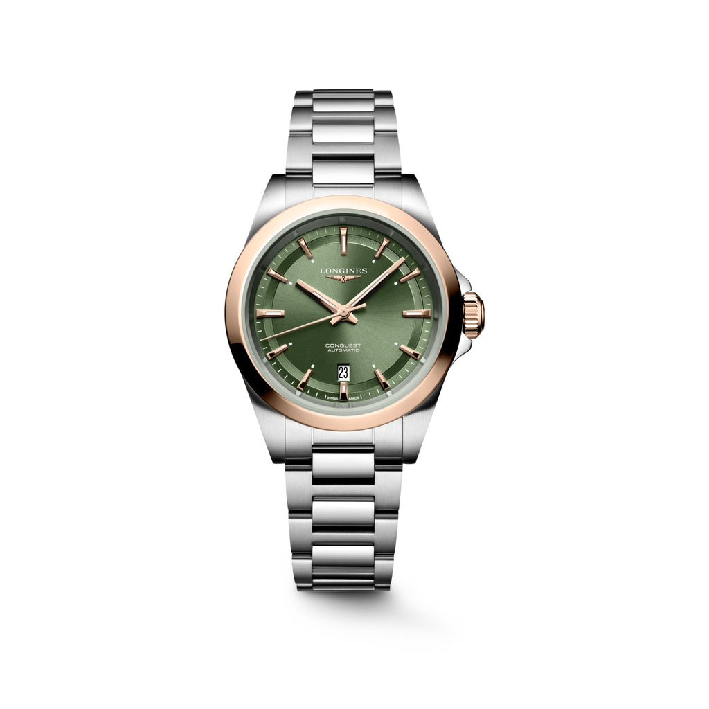Reloj Longines Conquest 30mm Automático Dama L3.320.5.02.6