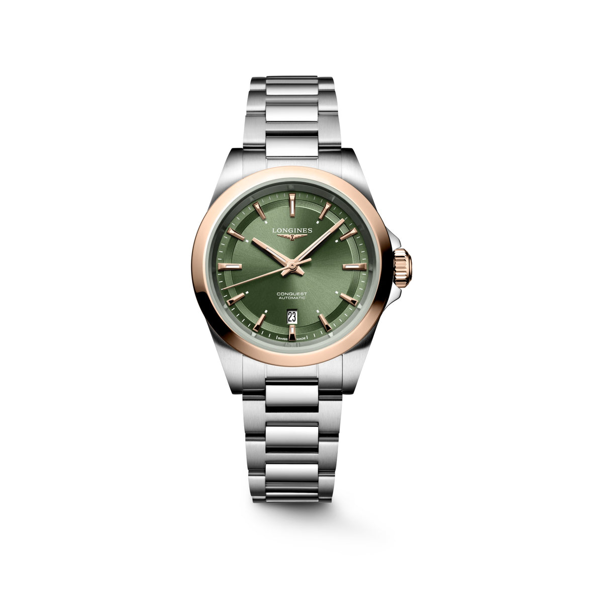 Reloj Longines Conquest 30mm Automático Dama L3.320.5.02.6