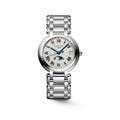 Reloj Longines PrimaLuna Moonphase Quartz Dial Marfil Opalino L8.116.4.71.6