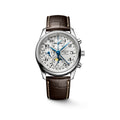Reloj Longines Master Collection Complete Calendar Chrono Moonphase Correa Marrón L2.673.4.78.3
