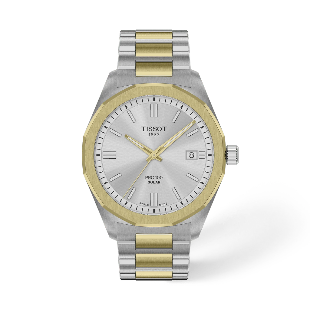 Reloj Tissot PRC 100 Solar T151.422.22.031.00 vista frontal
