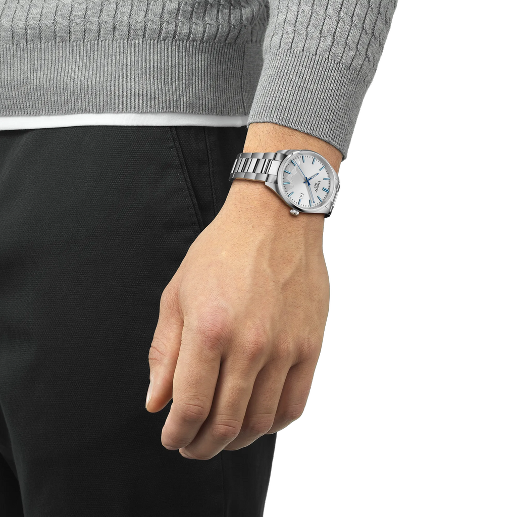 Reloj Tissot PR 100 T150.410.11.031.00 en muñeca