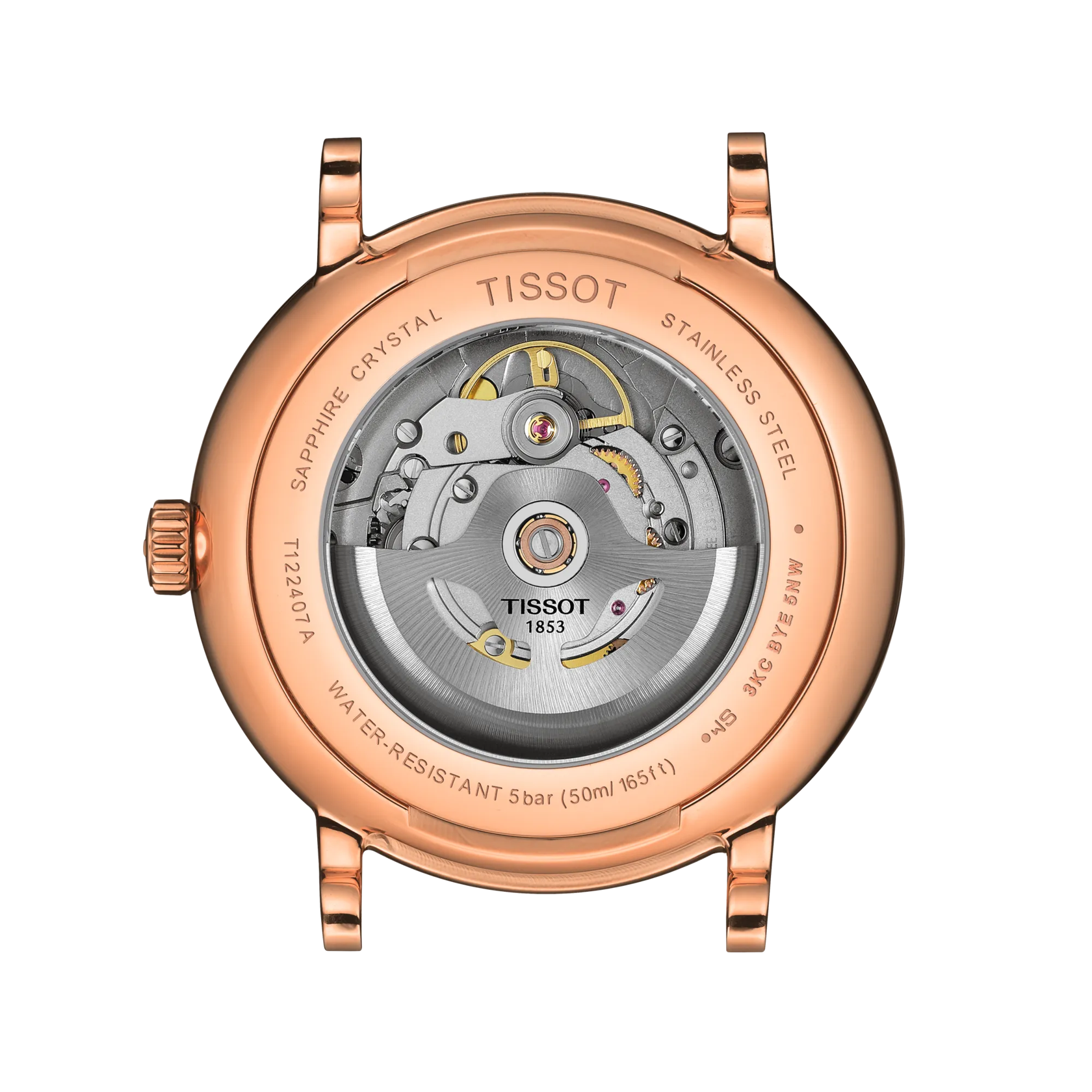 Reloj Tissot Carson Premium T122.407.36.033.00 vista posterior