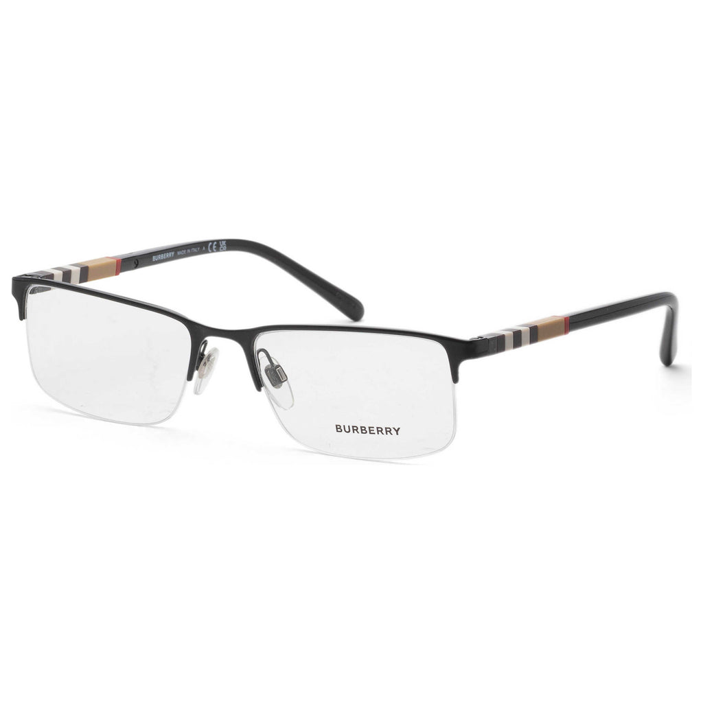 Gafas Oftálmicas Burberry Negro Rectangular BE1282-1001-55