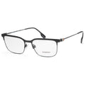 Gafas Oftálmicas Burberry Negro Cuadrada BE1375-1007-56