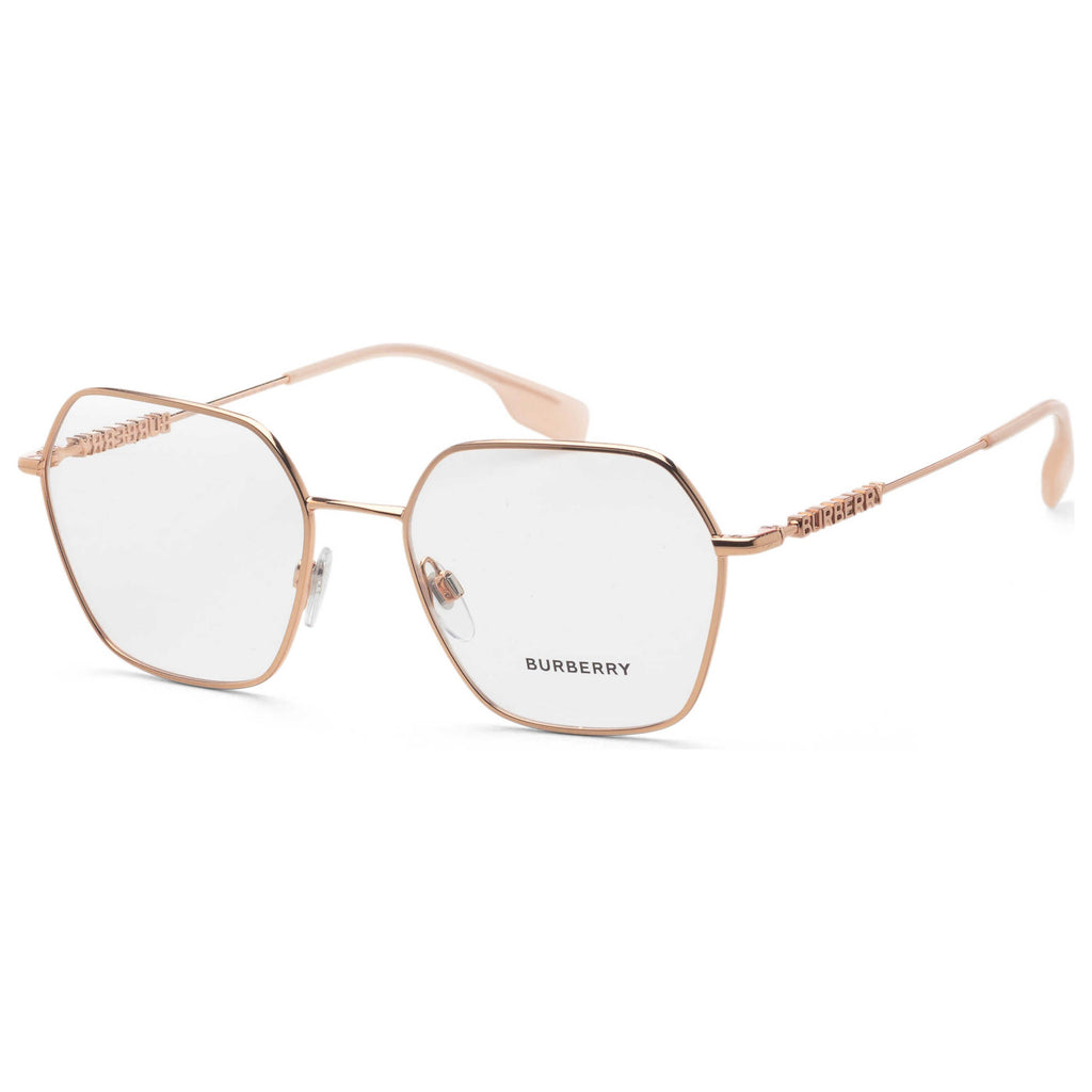 Gafas Oftálmicas Burberry Rosa Dorado Geométrica BE1381-1337-54
