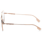 Gafas Oftálmicas Burberry Rosa Dorado Geométrica BE1381-1337-54