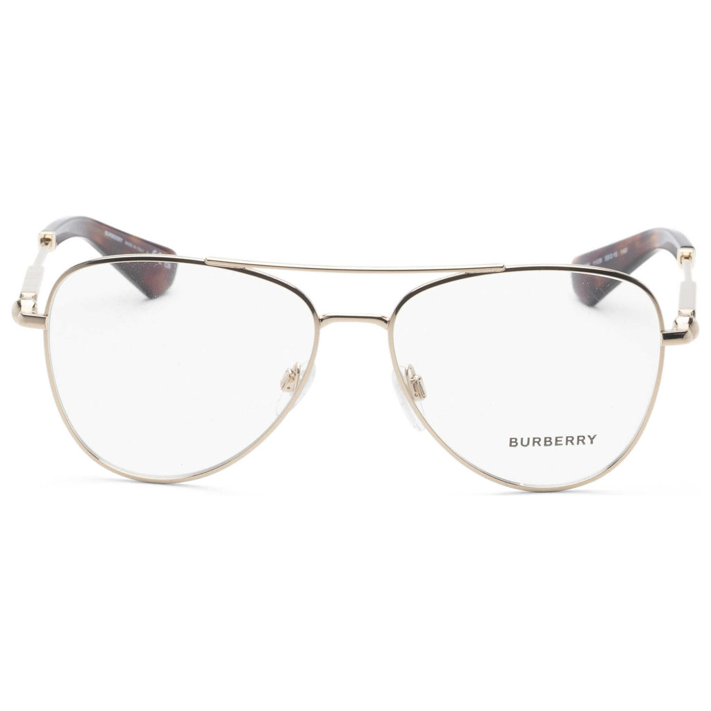 Gafas Oftálmicas Burberry Dorado Aviador BE1386-1109-55