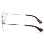 Gafas Oftálmicas Burberry Dorado Aviador BE1386-1109-57