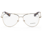 Gafas Oftálmicas Burberry Dorado Aviador BE1386-1109-57