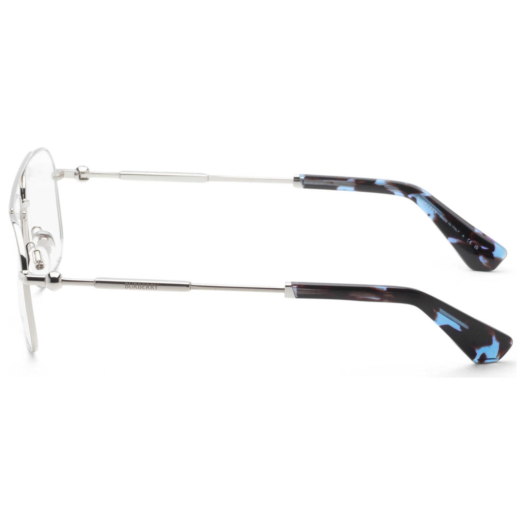 Gafas Oftálmicas Burberry Plateado Rectangular BE1391-1005-56