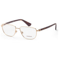 Gafas Oftálmicas Burberry Dorado Aviador BE1393-1109-57
