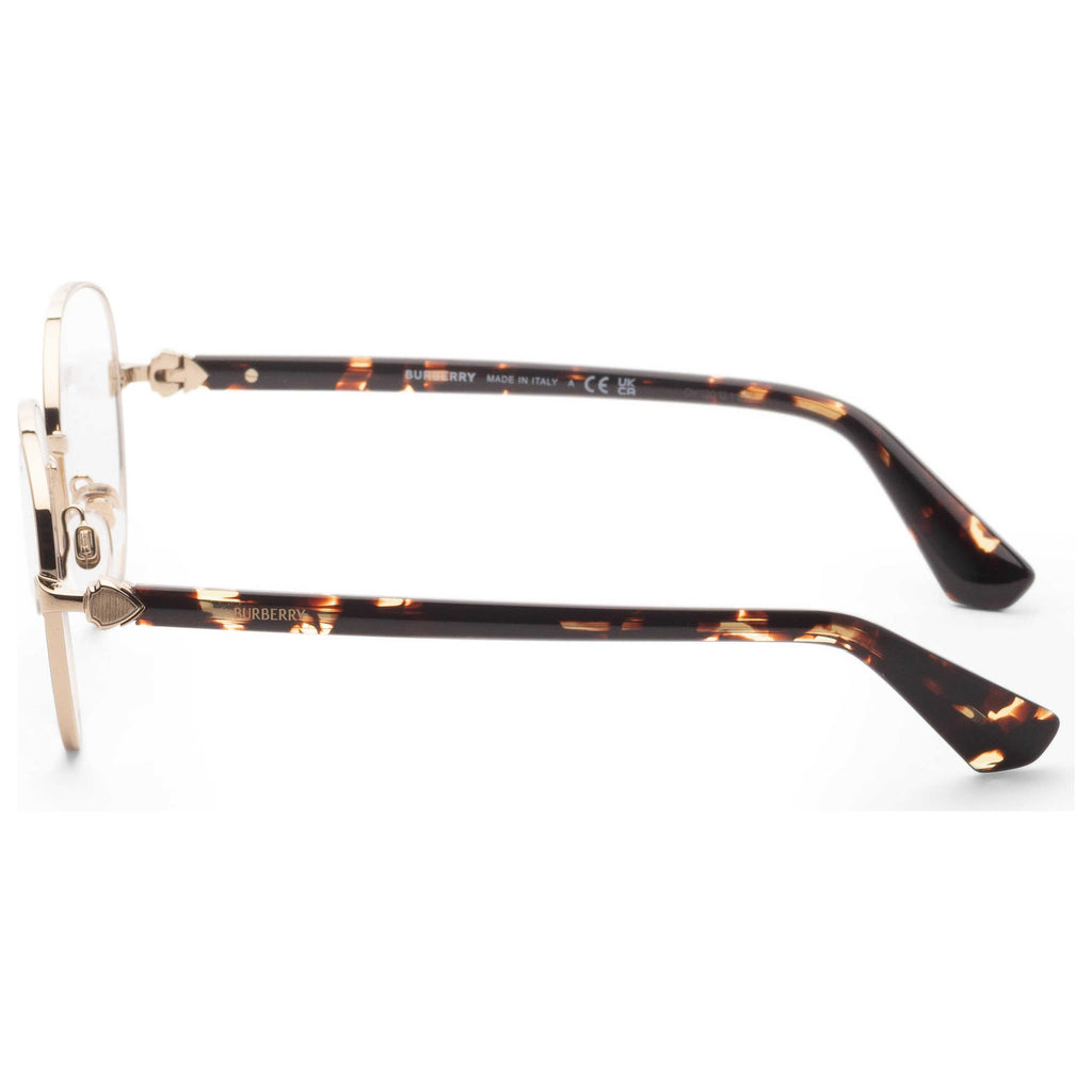 Gafas Oftálmicas Burberry Dorado Ovalada BE1394-1109-53