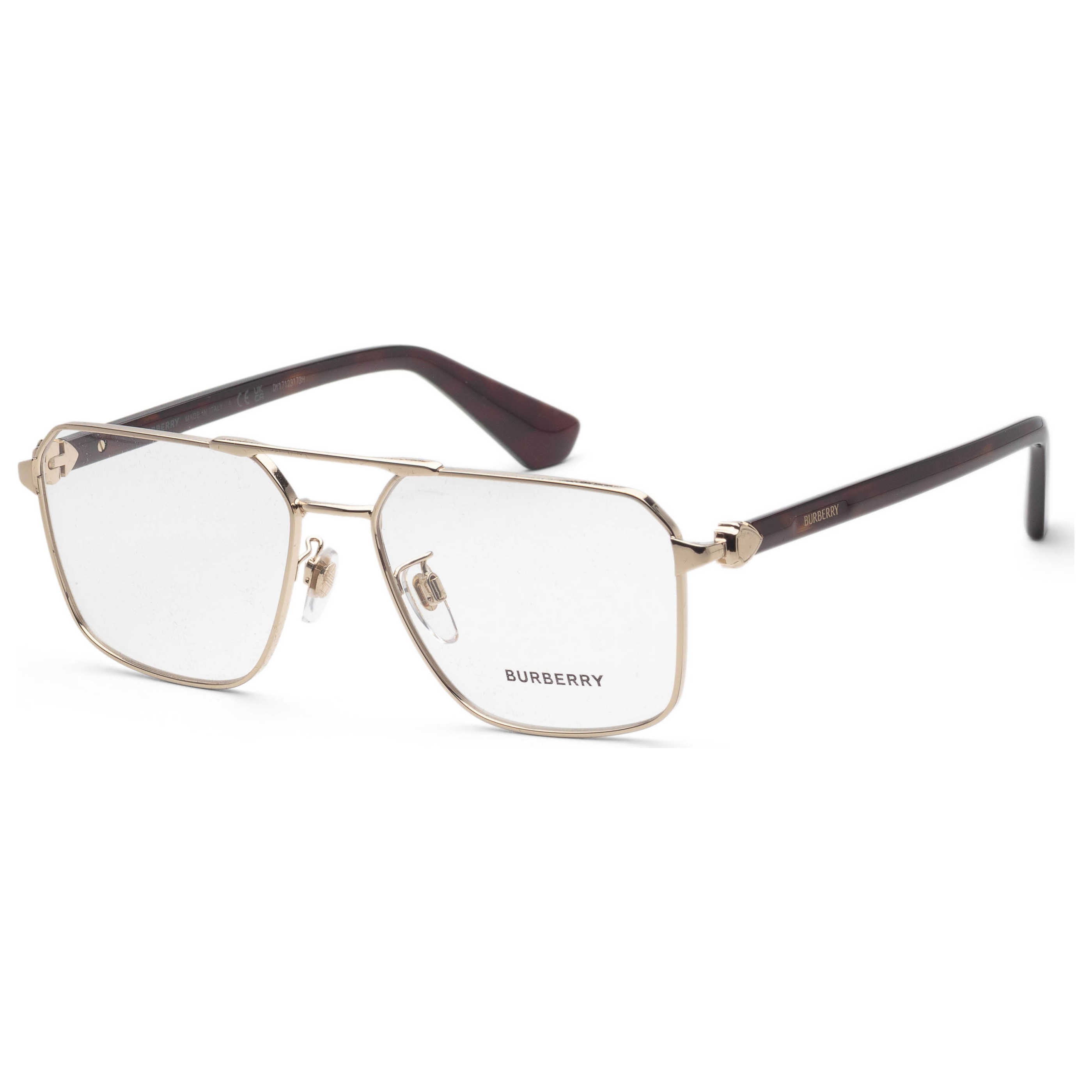Gafas Oftálmicas Burberry Dorado Irregular BE1395D-1109-56