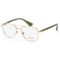 Gafas Oftálmicas Burberry Dorado Aviador BE1396-1358-54