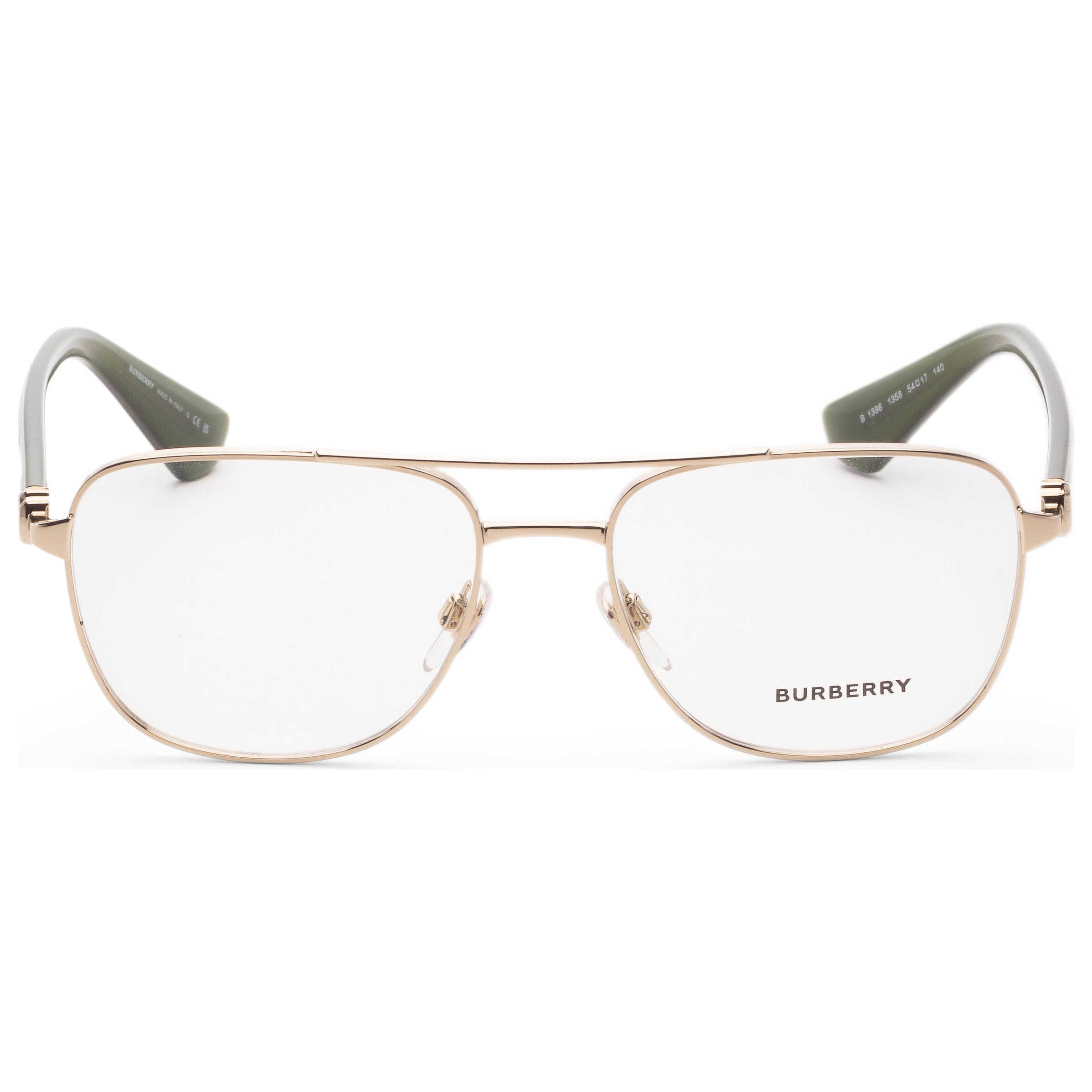 Gafas Oftálmicas Burberry Dorado Aviador BE1396-1358-54
