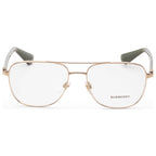 Gafas Oftálmicas Burberry Dorado Aviador BE1396-1358-56