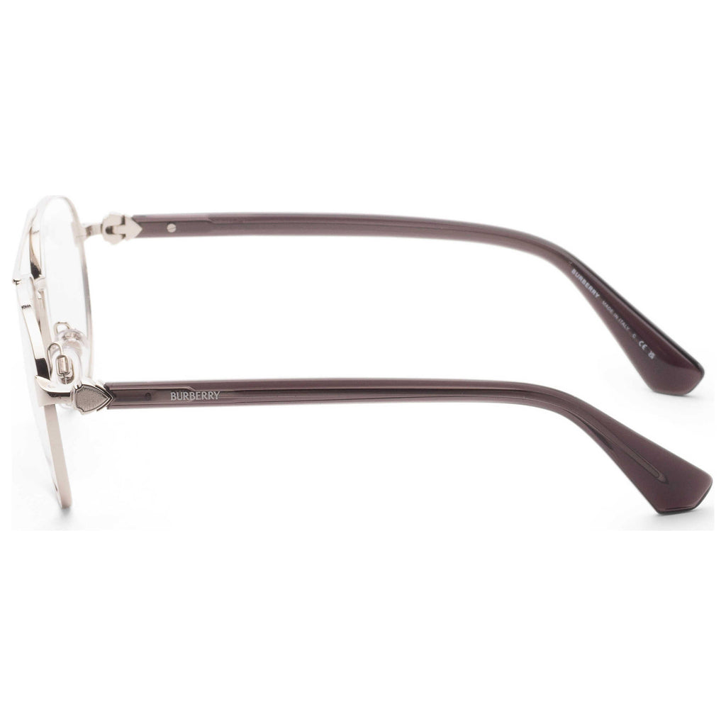 Gafas Oftálmicas Burberry Plateado Aviador BE1397-1005-55