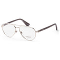 Gafas Oftálmicas Burberry Plateado Aviador BE1397-1005-57
