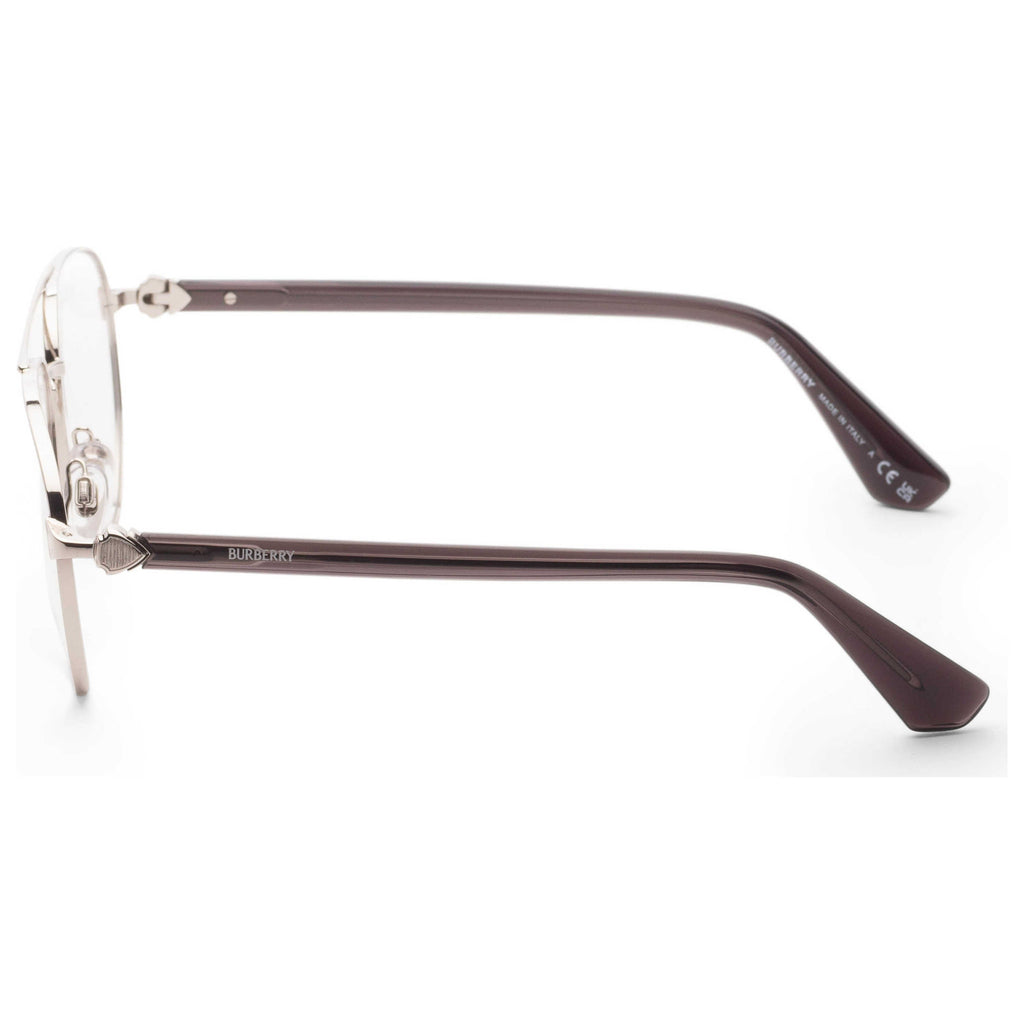 Gafas Oftálmicas Burberry Plateado Aviador BE1397-1005-57