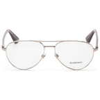 Gafas Oftálmicas Burberry Plateado Aviador BE1397-1005-57
