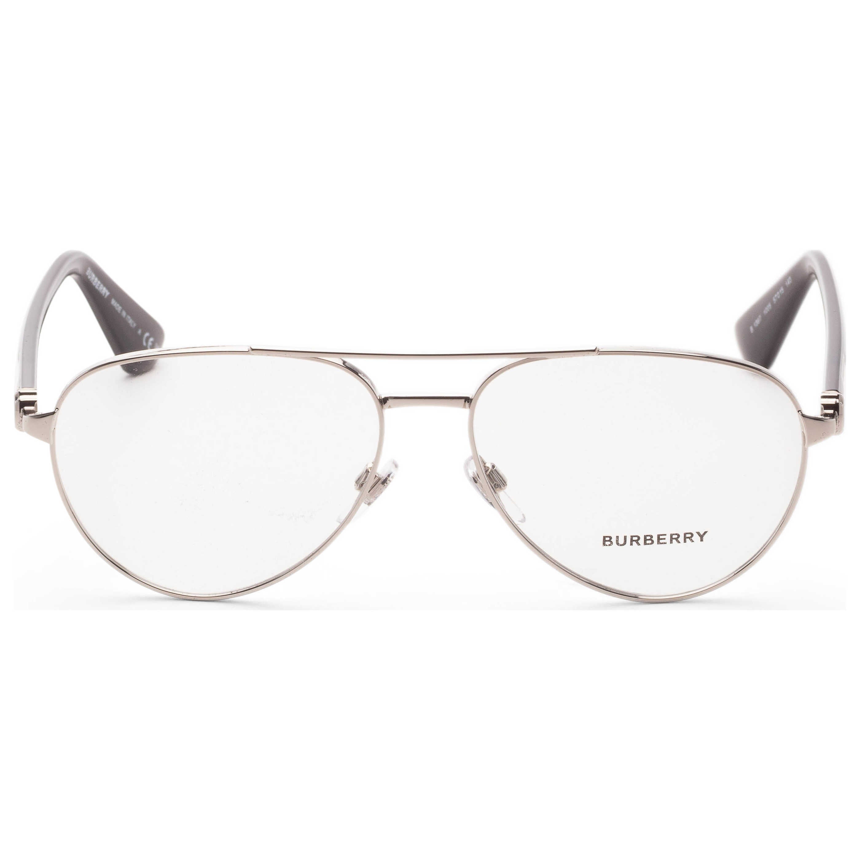 Gafas Oftálmicas Burberry Plateado Aviador BE1397-1005-57
