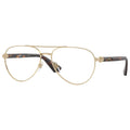 Gafas Oftálmicas Burberry Dorado Aviador BE1397-1109-55