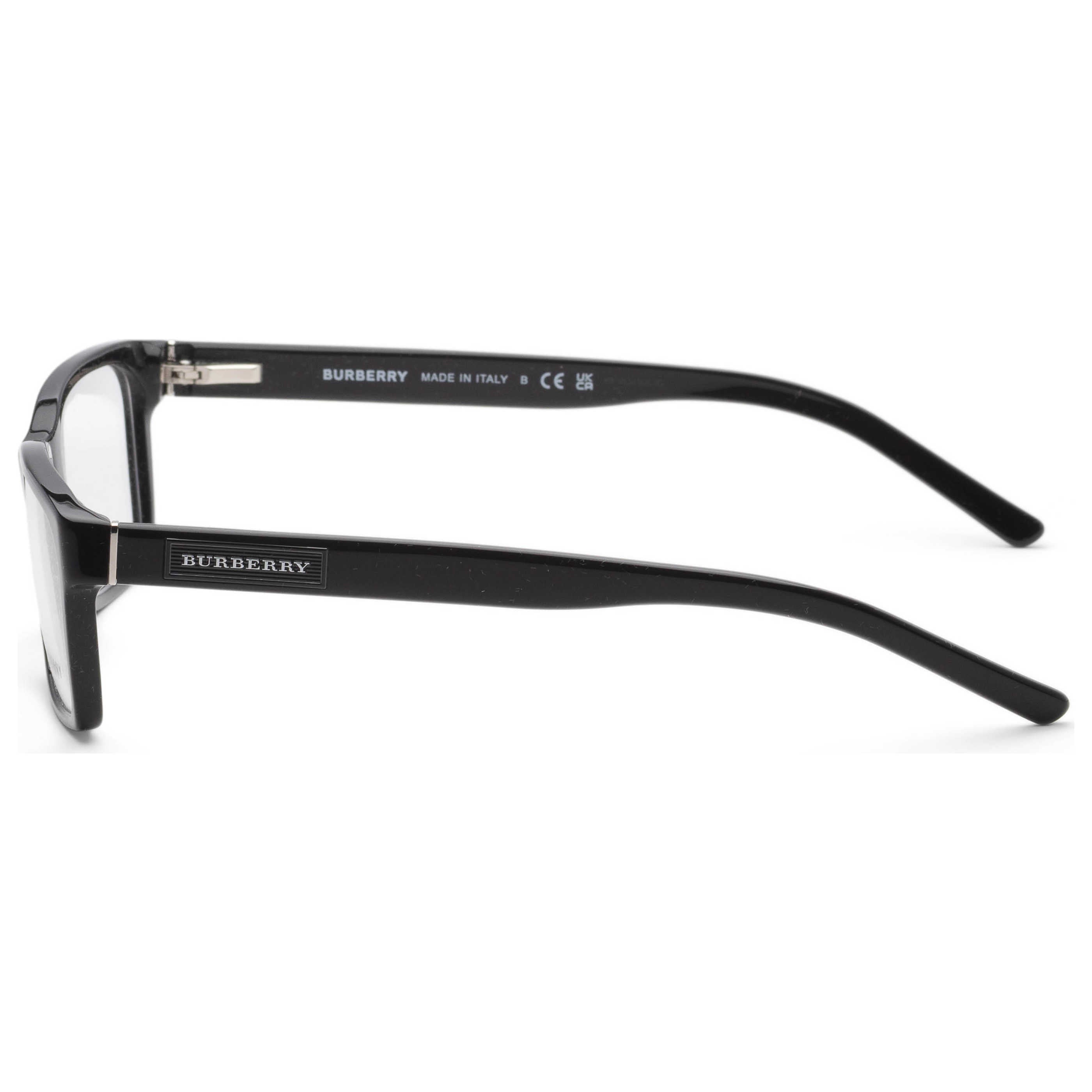 Gafas Oftálmicas Burberry Negro Cuadrada BE2108-3001-54