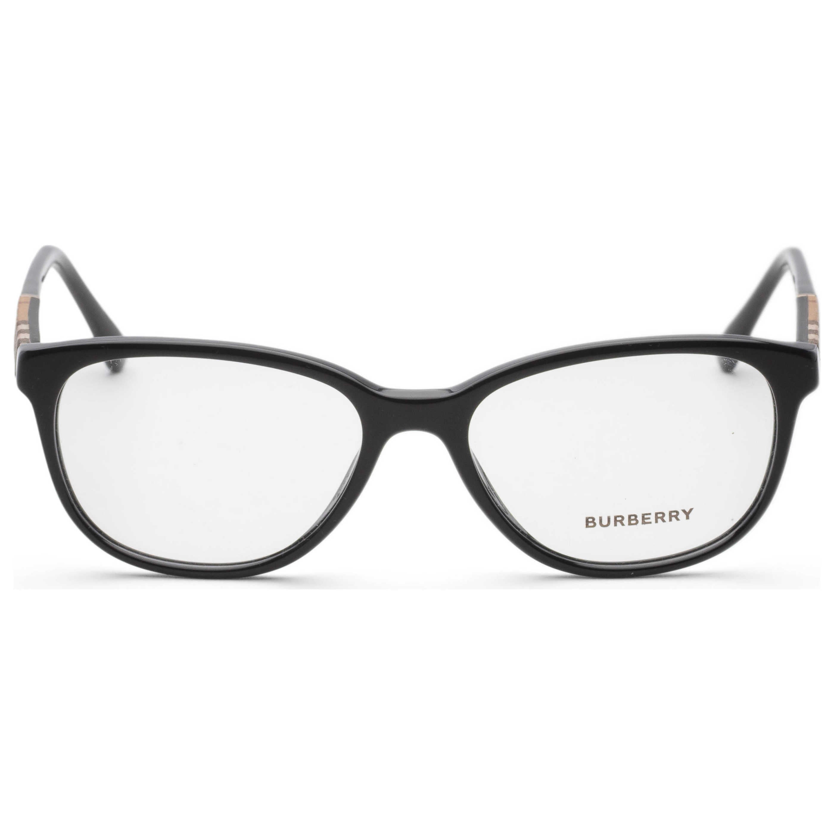 Gafas Oftálmicas Burberry Negro Cuadrada BE2172-3001-52