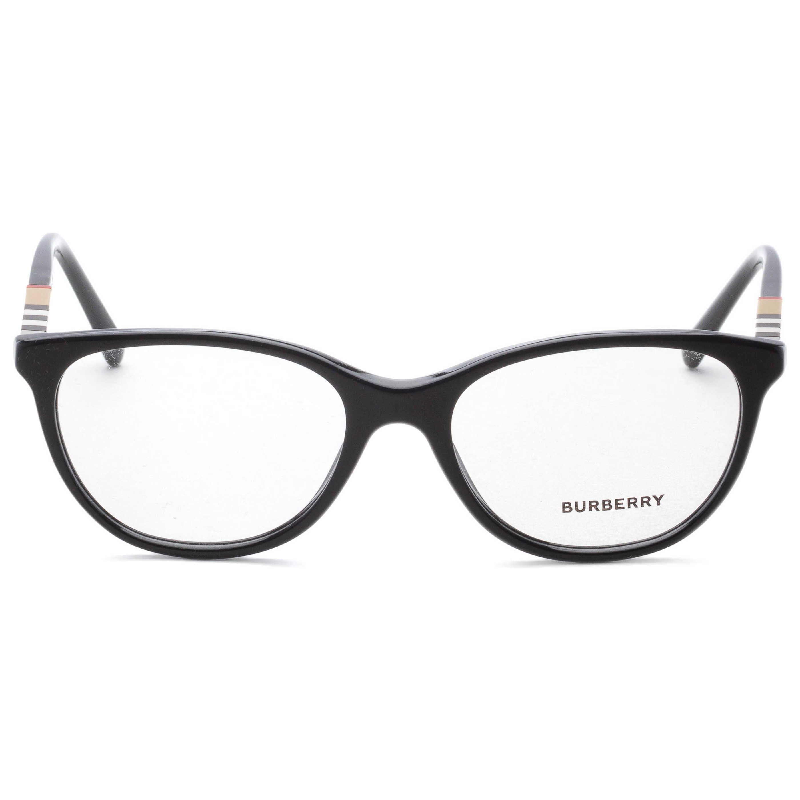 Gafas Oftálmicas Burberry Negro Rectangular BE2205-3001-52