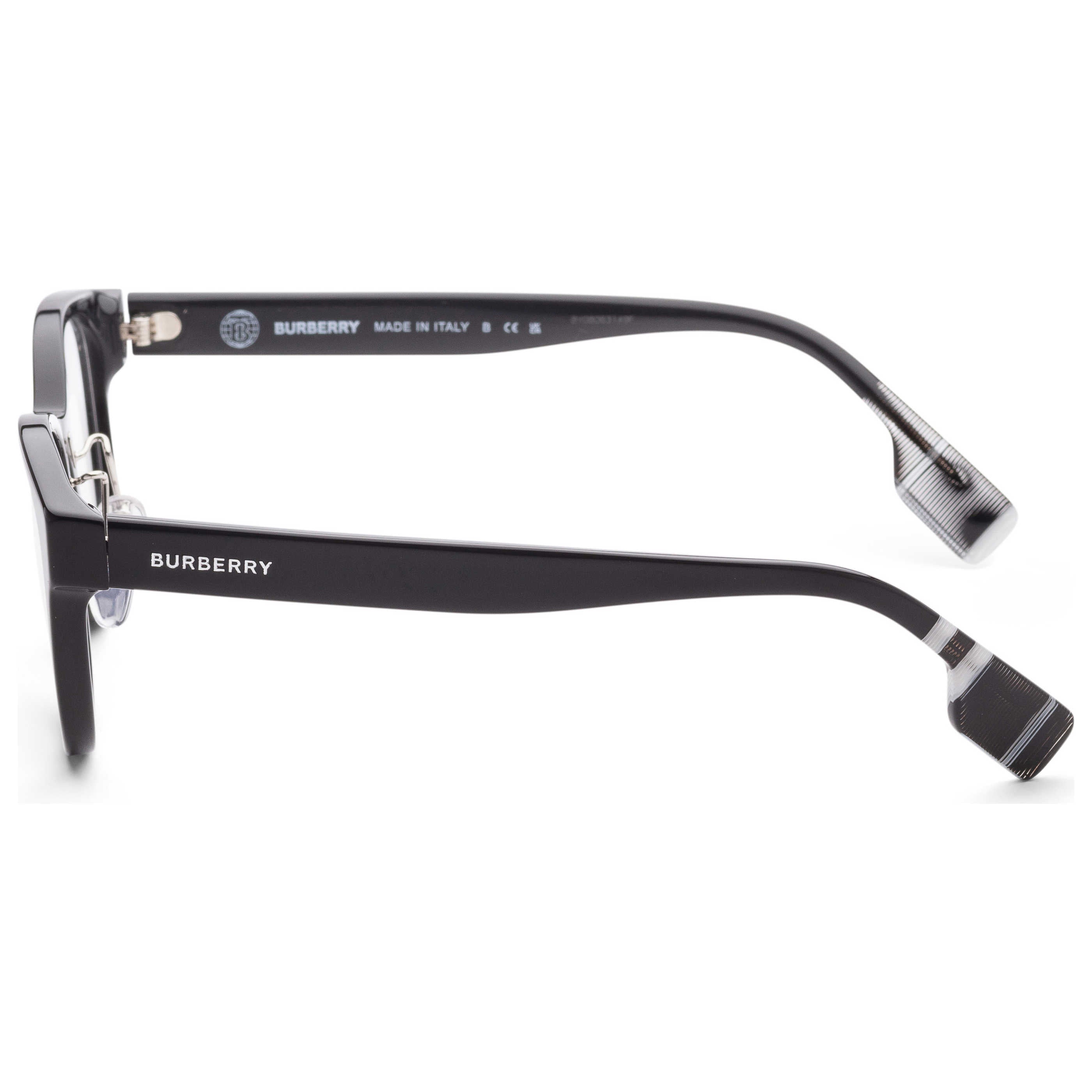 Gafas Oftálmicas Burberry Negro Cuadrada BE2381D-3001-51