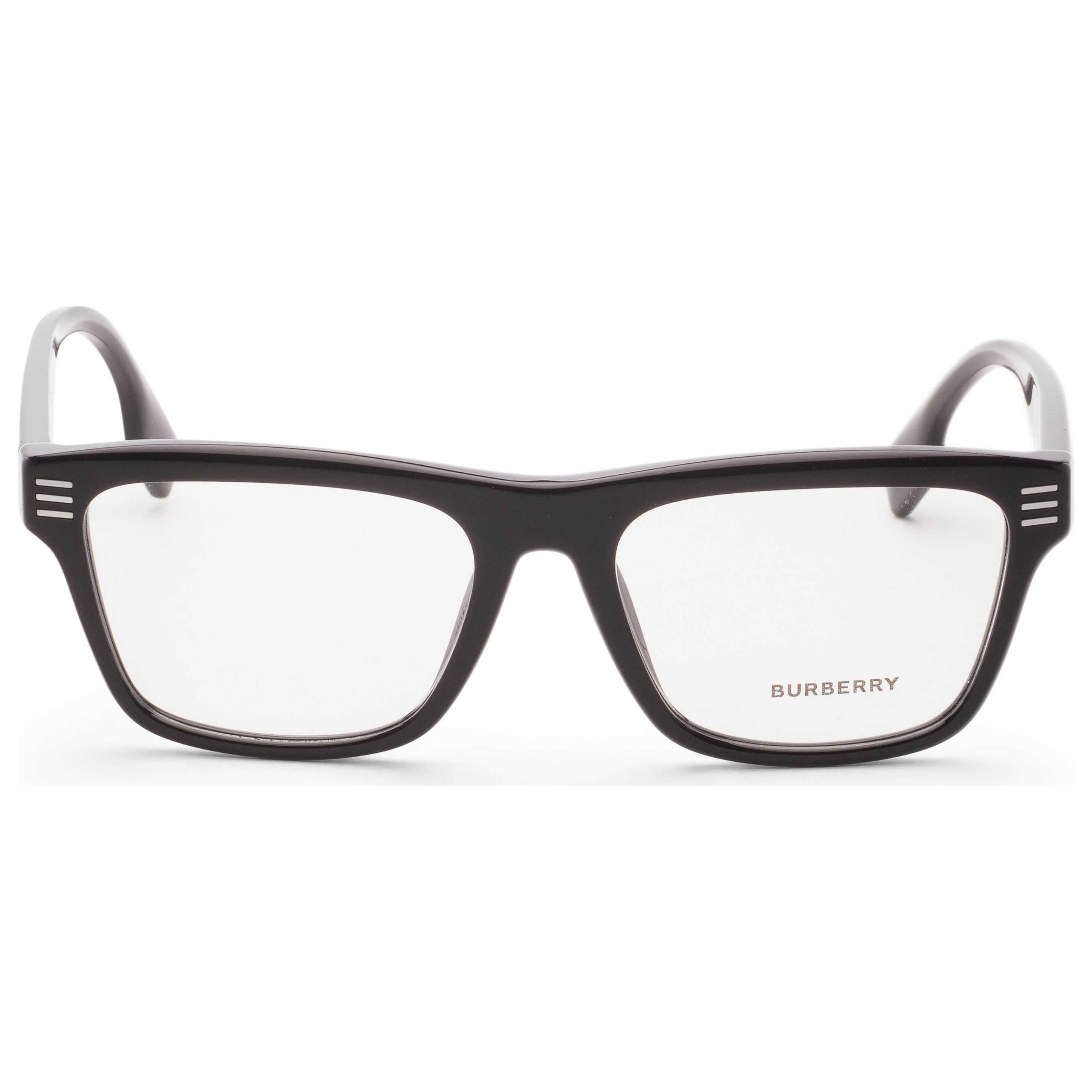 Gafas Oftálmicas Burberry Negro Cuadrada BE2387-3001-55
