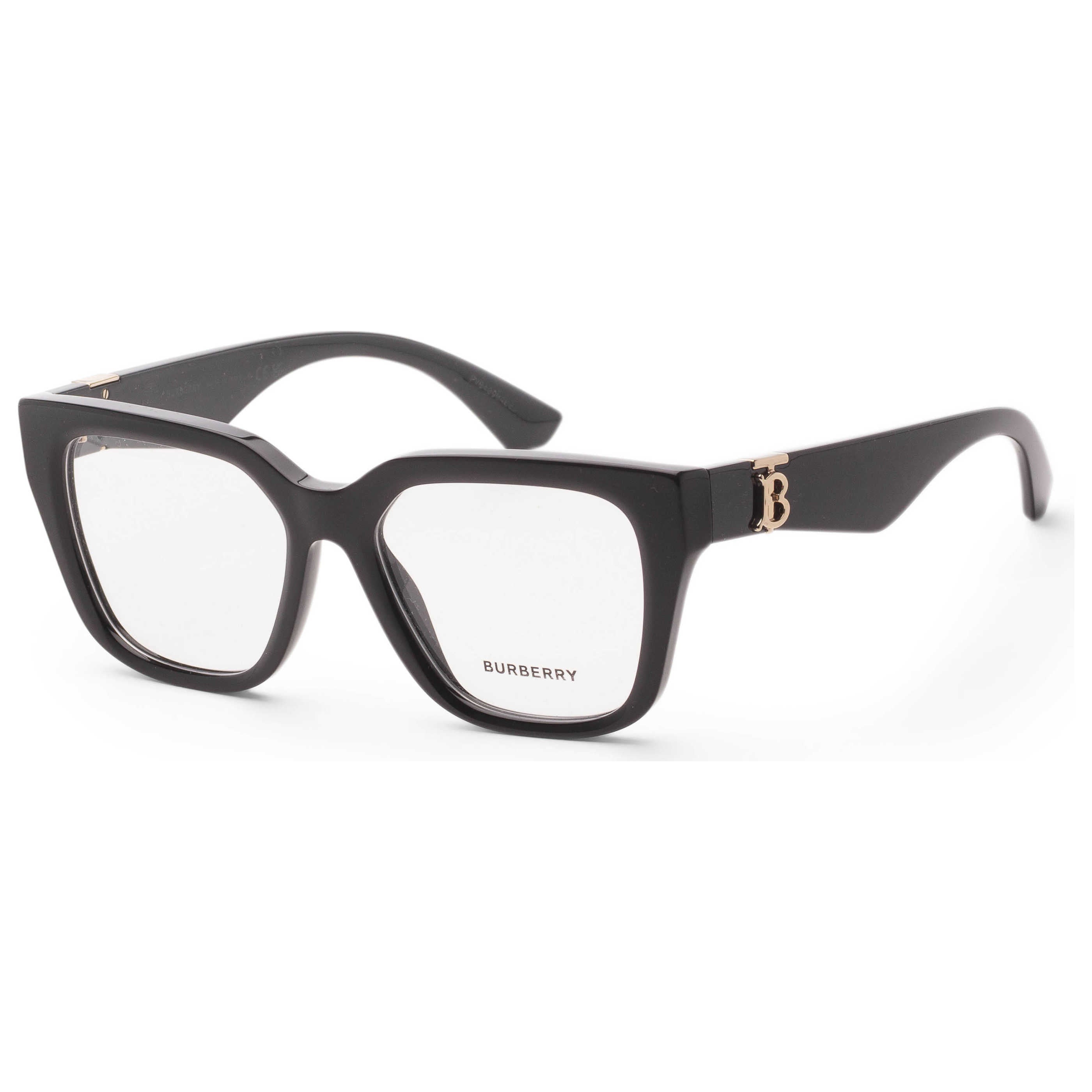 Gafas Oftálmicas Burberry Negro Cuadrada BE2403-3001-53