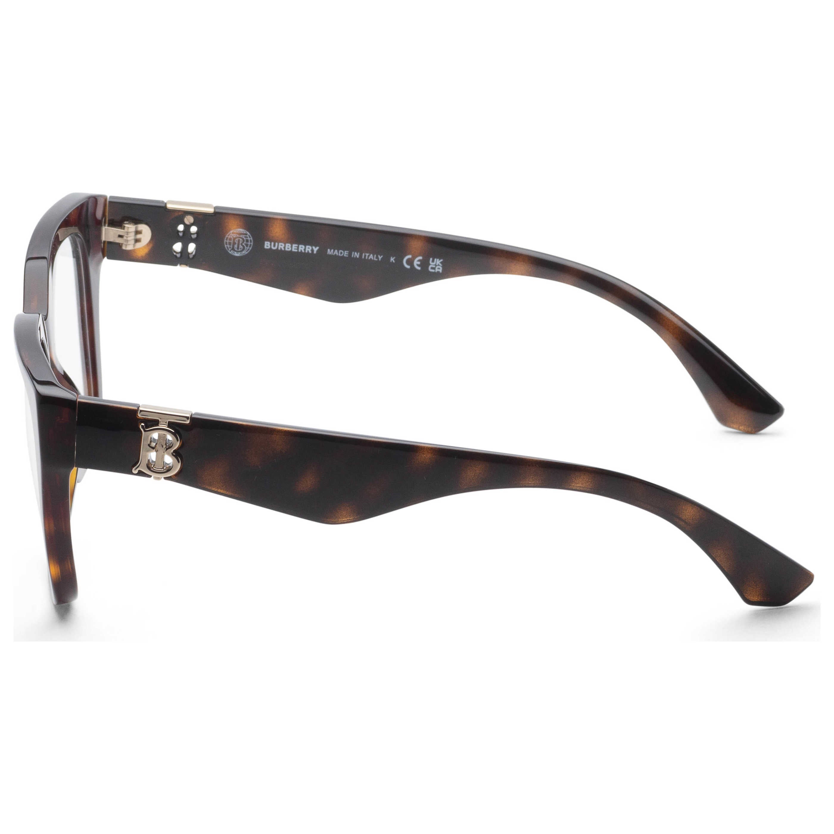 Gafas Oftálmicas Burberry Marrón Redonda BE2404-3002-53